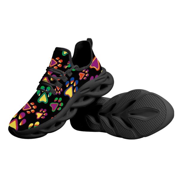 Custom Dog Paw Print Sneakers, Personalized Pet Shoes, Unique Gifts for Dog Lovers - Image 7